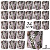 24-PACK: Browning Buckmark Gift Bag- MOINF/Pink