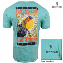 Browning Thunder Chicken T-Shirt (L)- Mint