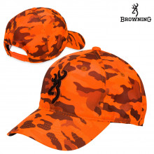 Browning Blaze Camo Cap- Orange