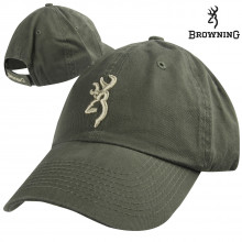 Browning Buckmark Cap- Olive