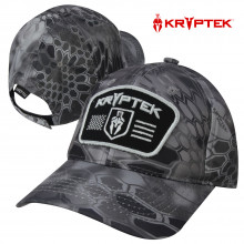 Kryptek Spartan Black Patch Camo Cap- Kryptek Raid