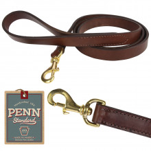 Penn Standard USA Leather Dog Leash - Lititz