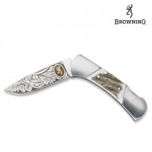 Browning Classic Stag Medium Folder Knife