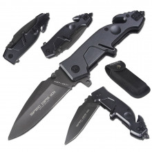 Special Ops K2 Tactical Folder- Gunmetal