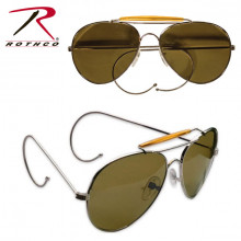 Rothco Aviator Style Sunglasses, Brown