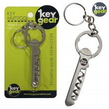 Keygear Multi-Tool Keychain- Silver