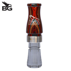 Buck Gardner Honker Hammer Goose Call- Red Diamond/Clear 