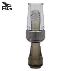 Buck Gardner C3 Double Reed Duck Call- Clear/Smoke