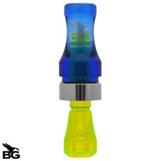 Buck Gardner Double Nasty Duck Call-  Blue/Fluorescent Green