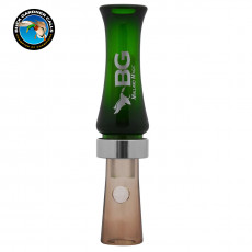 Buck Gardner Mallard Magic Cajun-Style Dbl Reed Poly Duck Call- Camo Green/Smoke