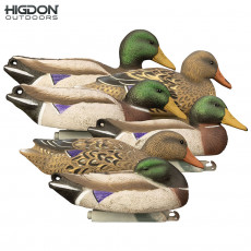Higdon Full-Size Foam-Filled Mallard Duck Decoys (6-Pack)