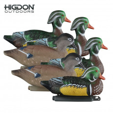 Higdon Standard Wood Ducks Decoys (Pk/6)