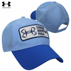 Under Armour CoolSwitch Thermocline Patch Cap- Carolina Blue