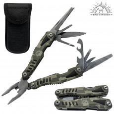 BFE Outdoors Multi-Plyer Multi Tool w/ Nylon Case- Camo