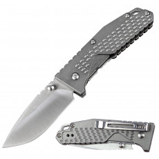 Sanrenmu Pig Iron Drop Point Folding Knife