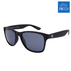 Fintech Downstream Polarized Sunglasses- Matte Black/Smoke