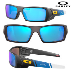 Oakley Gascan LA Chargers 2020 Sunglasses- Matte Black/Prizm Sapphire