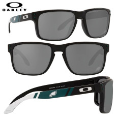 Oakley Holbrook Philadephia Eagles 2021 Sunglasses- Matte Black/Prizm Black