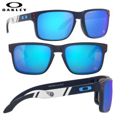 Oakley Holbrook Tennessee Titans 2021 Sunglasses- Matte Black/Prizm Sapphire