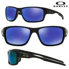 Oakley Canteen Polarized Sunglasses- Polished Black/Violet Iridium