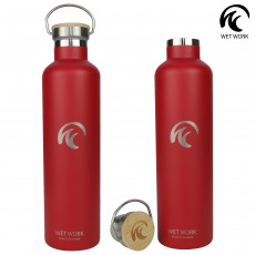 Wet Work Forever Cold Water Bottle (1L)- Red