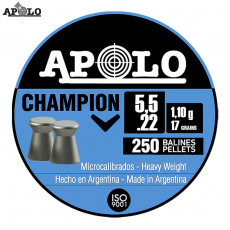 Apolo Champion .22 cal/5.5mm Pellets (Tin/250)