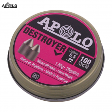 Apolo Destroyer .22 cal/5.5mm Pellets (Tin/100)