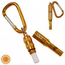 UST I.C.E. Whistle w/Carabiner- Orange