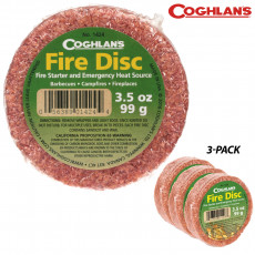 3-PACK: Coghlans Fire Discs