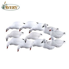 Avery GHG Pro-Grade Snow Goose Shells/Harvester Decoys (12-Pack)