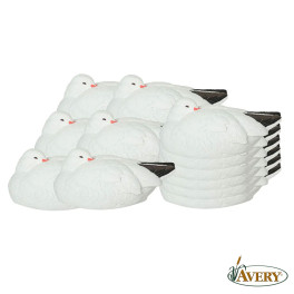 Avery GHG Pro-Grade Snow Goose Shells/Sleeper Decoys