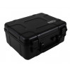 Megilla 6700 12” Waterproof Drybox Case - Layered Foam - Black